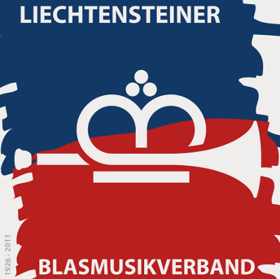 Fahne des Liechtensteiner Blasmusikverbands