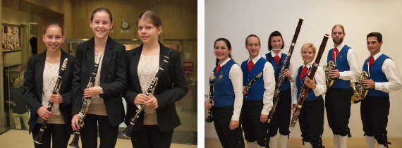 Die beiden Liechtensteiner Ensembles am Bundeswettbewerb «Musik in kleinen Gruppen»